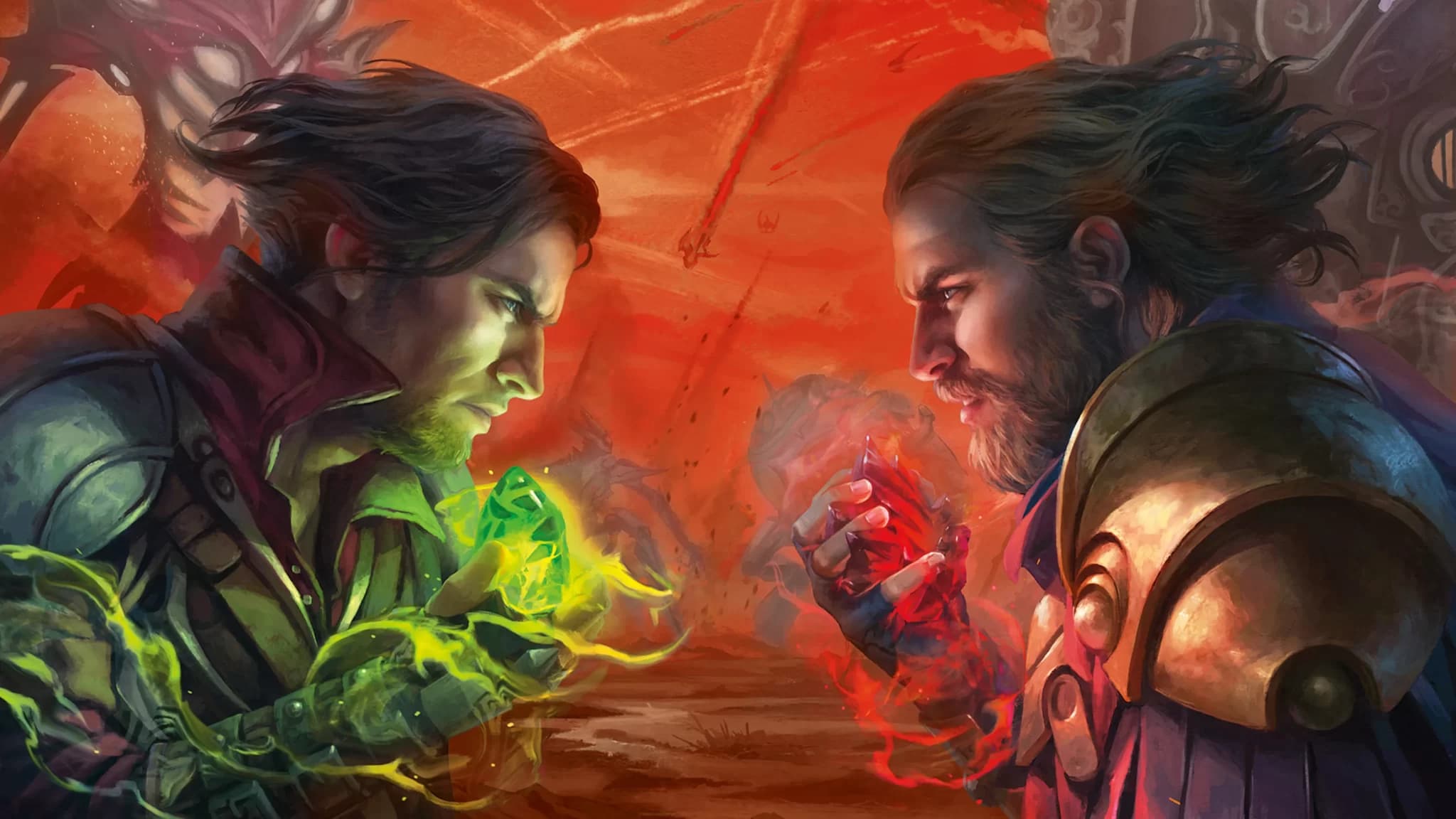 Fantasy card game artwork from the supplied Conflux WordPress library